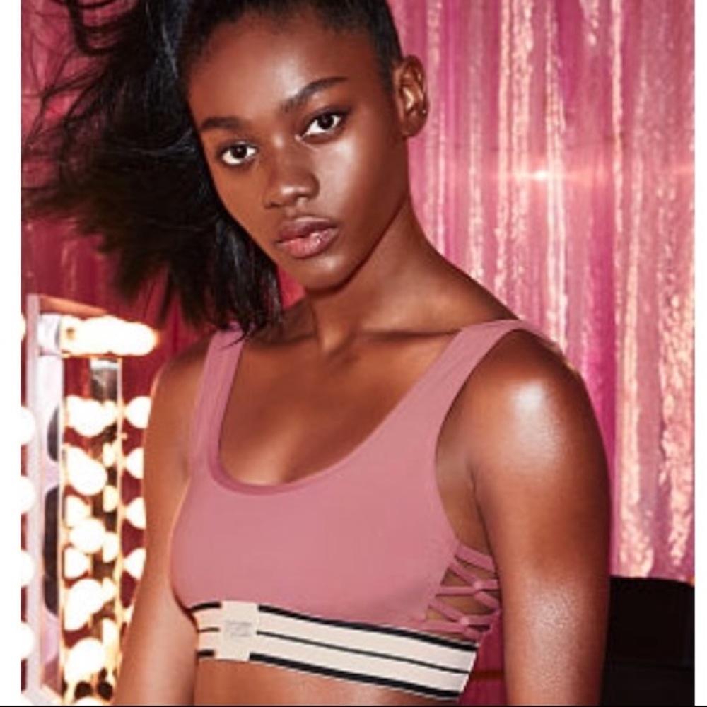 New | PINK | Strappy Bralette Small